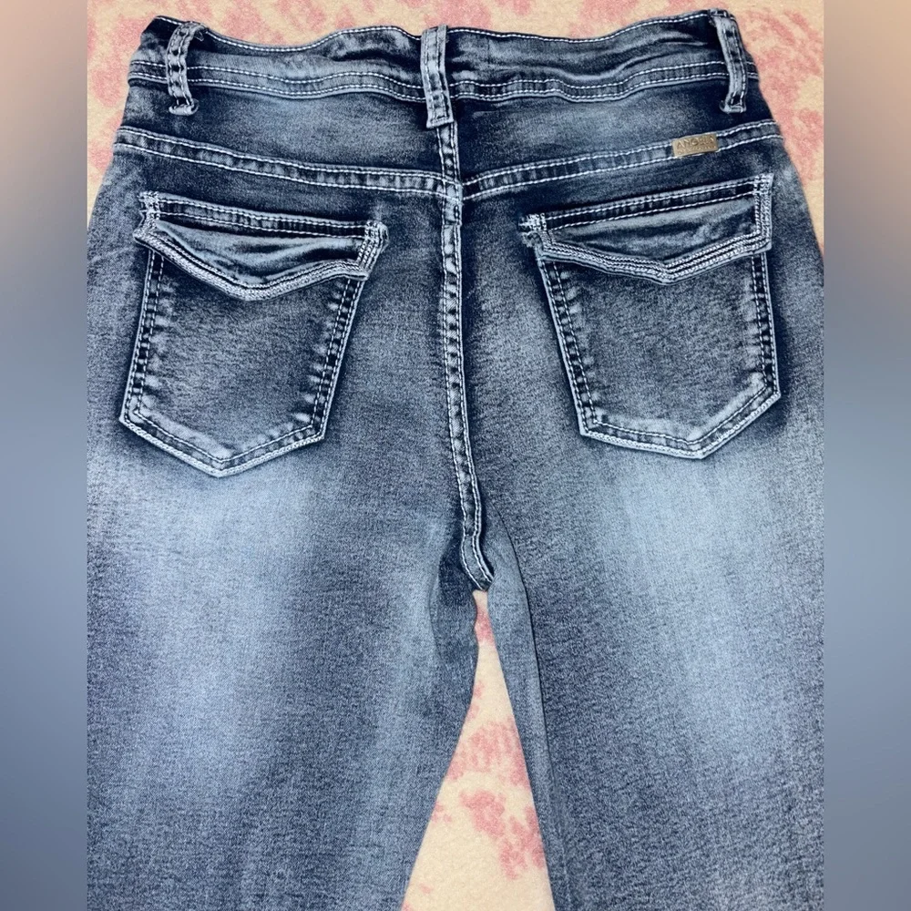 Angels of Difference High Rise Boot Cut Flare Leg Western Jeans Women’s 8/29